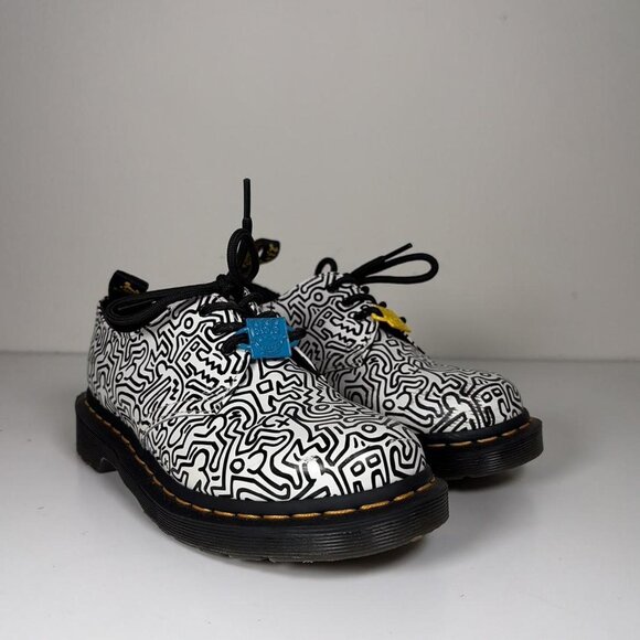 Dr. Martens Shoes - 1461 Keith Harring x Dr. Martens Leather Boots